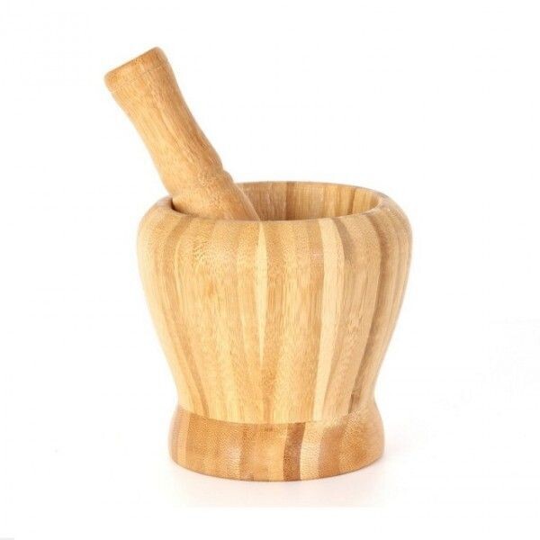 MORTIER  + PILON MATIERE BAMBOU   REF 9695