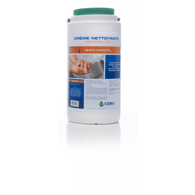 Pâte nettoyante très douce - COBIC AGRUME - COBS3487 - carton de 6 bidons de 4,4L