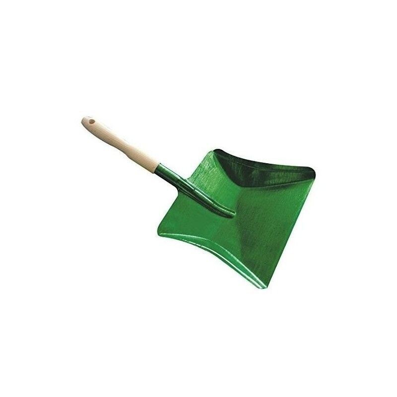 Pelle en métal laqué - manche en bois