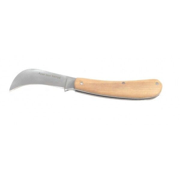 COUTEAU SERPETTE  PLIANT BOIS CLAIR TYPE 6 CM COUTEAU DE POCHE