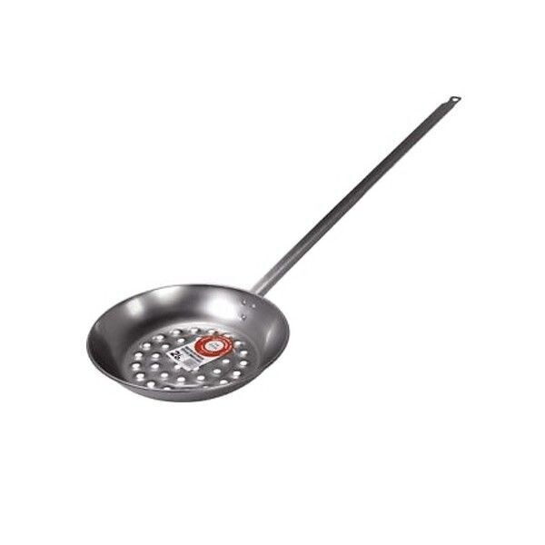 POELE A CHATAIGNE 26 CM MANCHE  70 CM