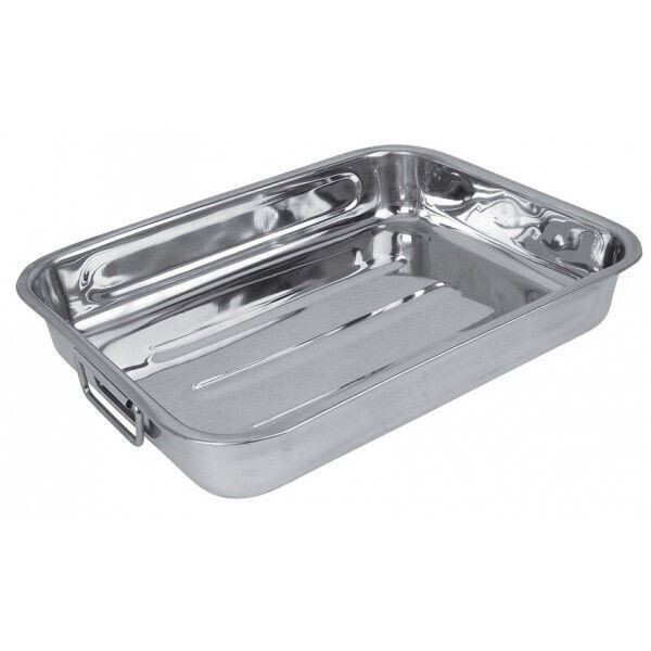 PLAT A FOUR  30 X 21.5 X H 4.5    CM   INOX