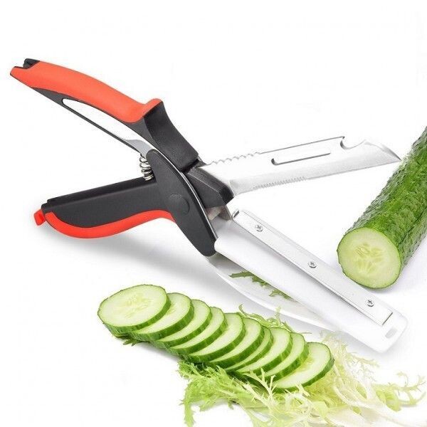 CISEAUX coupe legumes  MULTIFONCTION PLANCHE LUXE