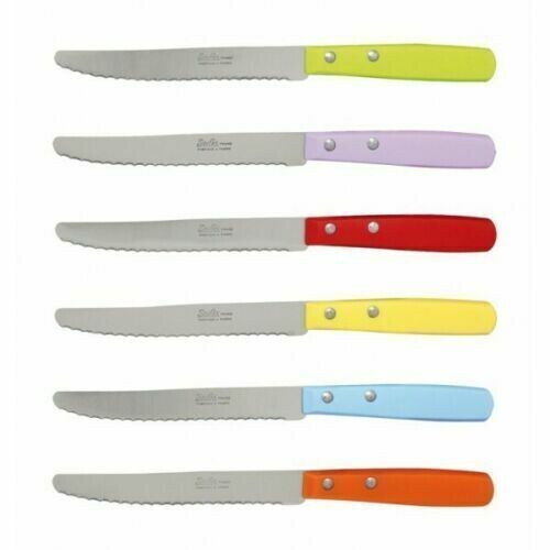 Couteau a STEACK Cuisine SAUFAX Couleur Table MICRODENT Bout POINTU