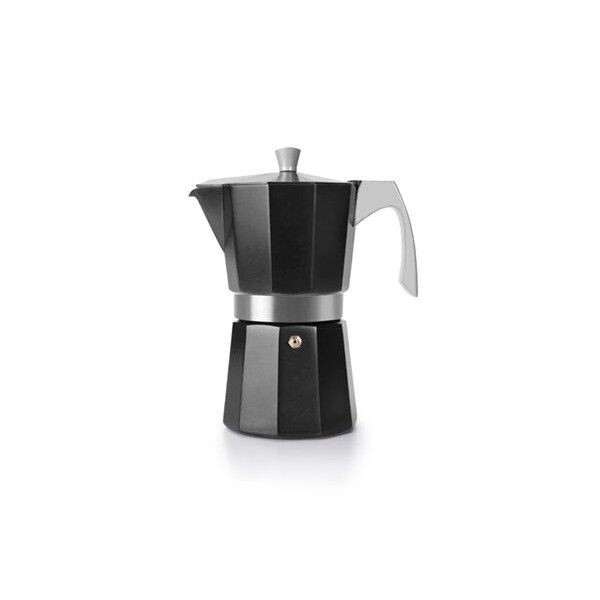 CAFETIERE ITALIENNE  EVVA NOIRE 3 OU 6 OU 9 OU 12  TASSES  INDUCTION 
" AU  choix "
