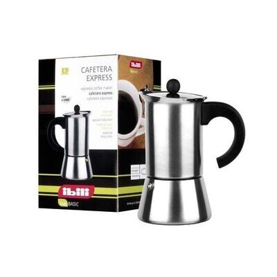 CAFETIERE ITALIENNE  INOX  2 OU  3 OU 6 OU 9 OU 12  TASSES  INDUCTION 
" AU  choix "