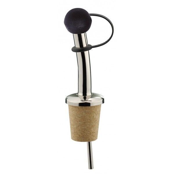 VERSEUR    Bouchon en liège et inox+ BOUCHON ,  pour bouteilles de vin,huile ect  REF  91009