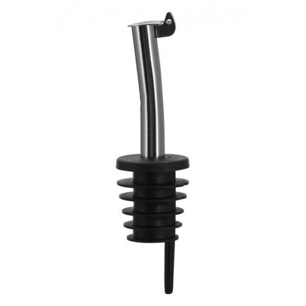 VERSEUR BOUCHON NOIR INOX VERSEUR LONG + CLAPET