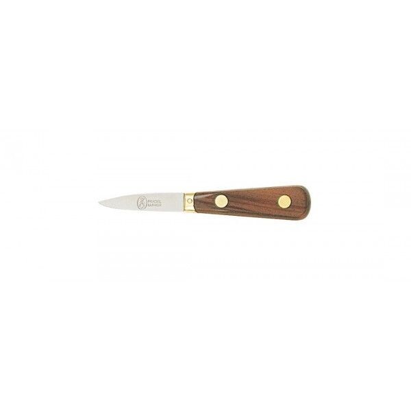 Couteau a huitre  manche BOIS AVEC MITRE REF 10418 LA FOURMI