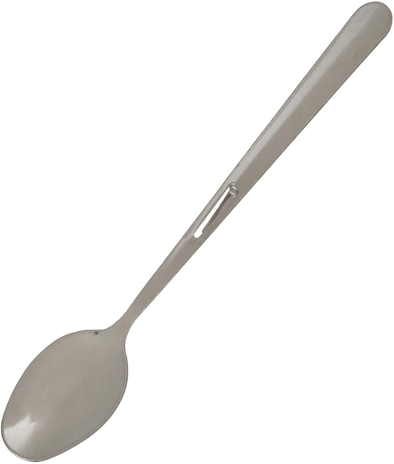 CUILLERE A CONFITURE 19 CM AVEC ACCROCHE INOX USTENSILE CUISINE