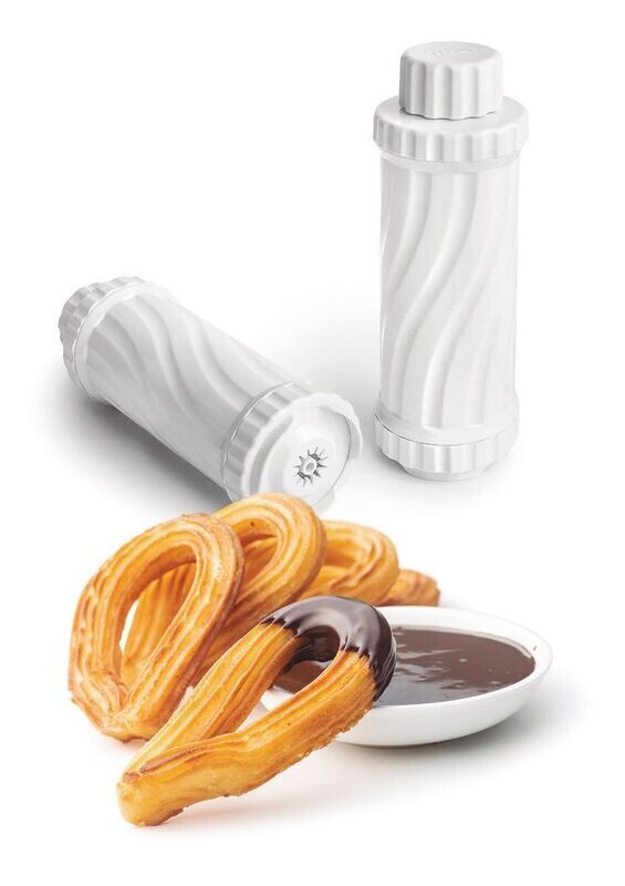 Presse à churros, chichis et biscuits avec 12 disques 650 ml - Ibili