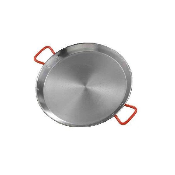 Poêle a  paella acier poli 36 cm / 7 Pers / Garcima  plat a paella