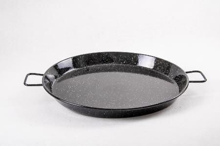 Poêle à paella acier émaillé 42 cm  10 Pers  Garcima POELE A PAELLA