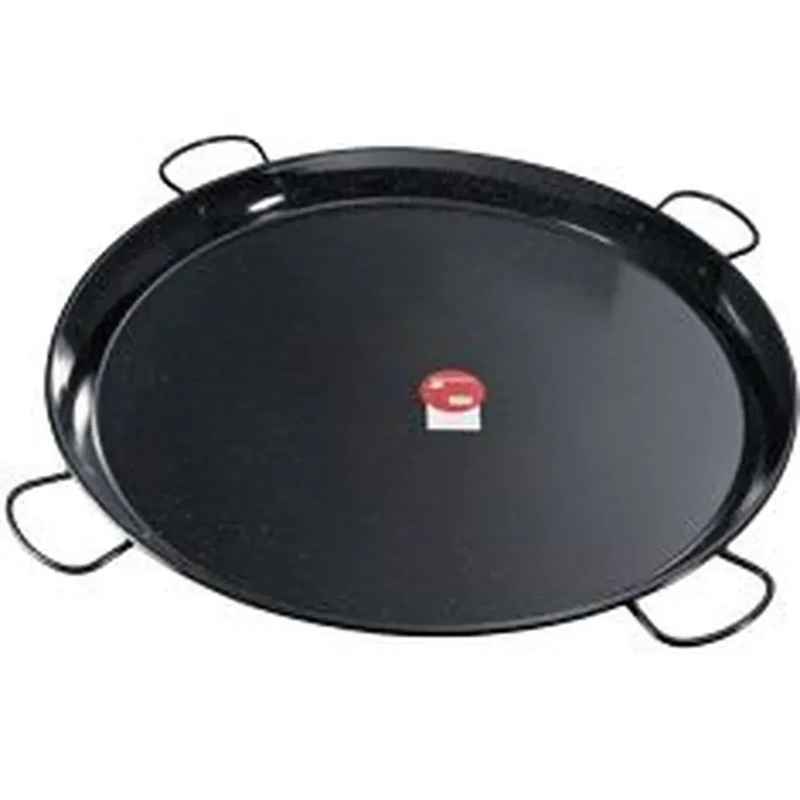 Poêle à paella acier émaillé 90 cm  50 Pers  Garcima POELE A PAELLA
