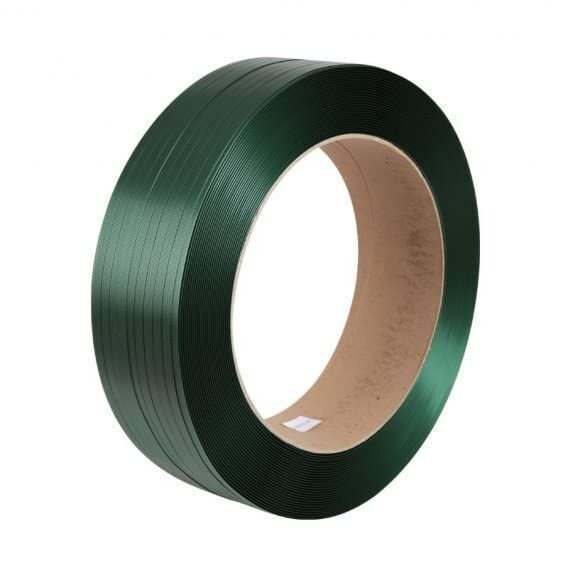1 Feuillard polyester haute résistance - 19 mm x 1000 m | Résistance jusqu'à 700 kg