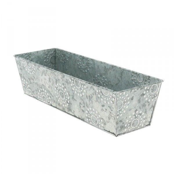 PANIER  METAL GALAXIE BANNETON 36X12X9.5 CM  PANIER GARNI  REF BAZ2760003