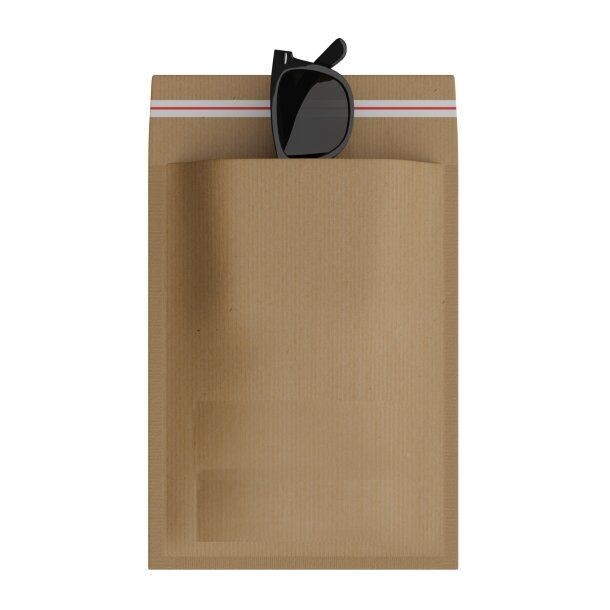 COLIS DE 100 Enveloppe kraft ondulé 240 mm X	330 mm 	Type G