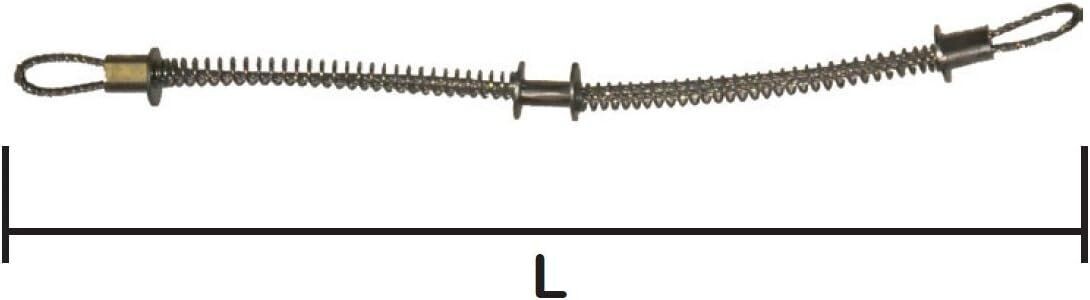 Elingue câble anti-fouet Longueur L 450mm
