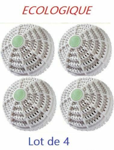 4 Boules de lavage céramique écologique -