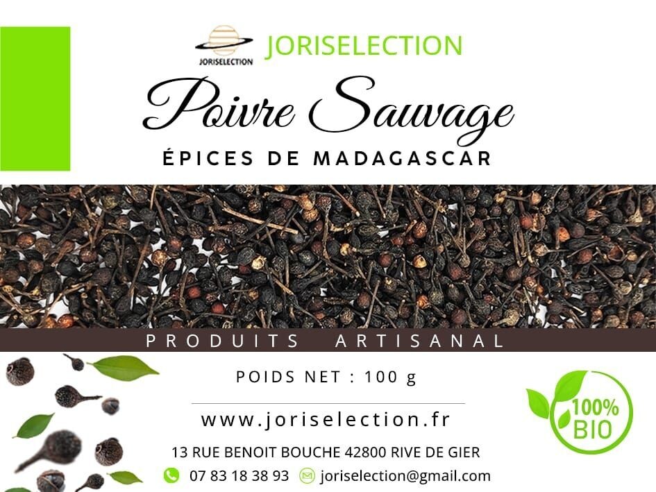 Poivre sauvage  de Madagascar
