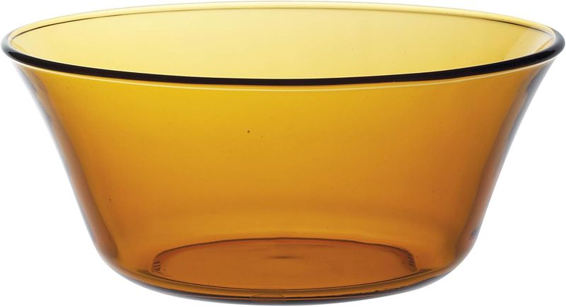 SALADIER VERRE EMPILABLE 17 CM  lys marron DURALEX