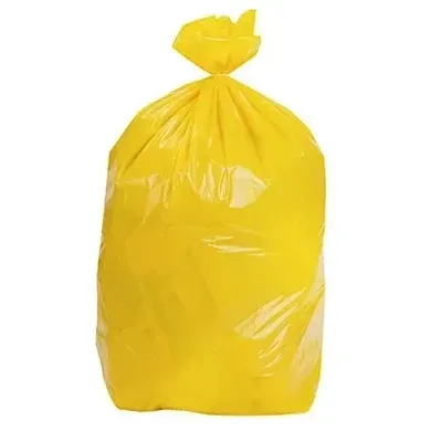 Sac de 100L jaune - carton de 200