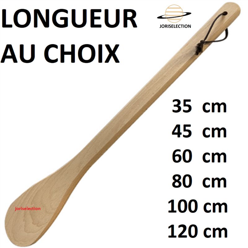 SPATULE PROFESSIONNELLE  LONGUE LUXE RONDE Dimension au choix