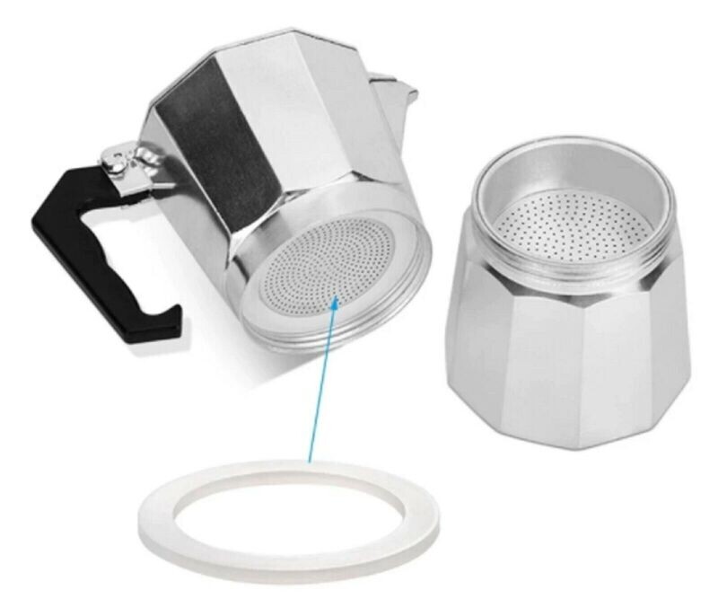 LOT DE 2 JOINT CAFETIERE ITALIENNE 2 , 3 , 6 , 9 OU 12 TASSES EN SILICONNE