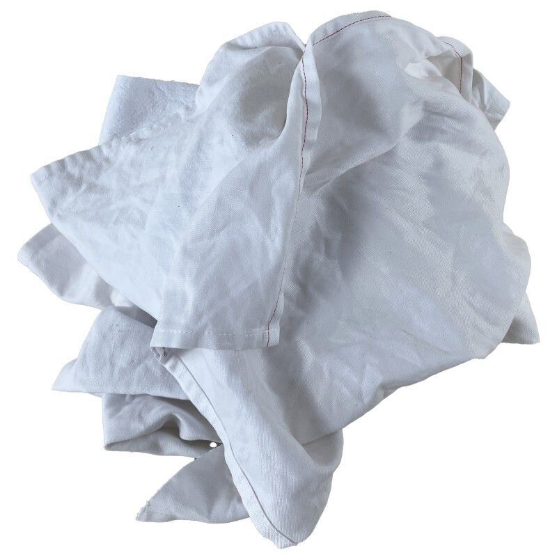 Chiffon d'essuyage blanc coton - B1 - carton de 10kg Chiffon d'essuyage blanc coton - B1 - carton de 10kg