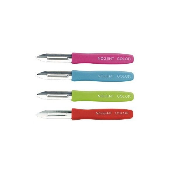 EPLUCHEUR NOGENT COLOR PLASTIQUE 2 TRANCHANTS RÉF 1749 V  LA PIECE  COULEUR vert