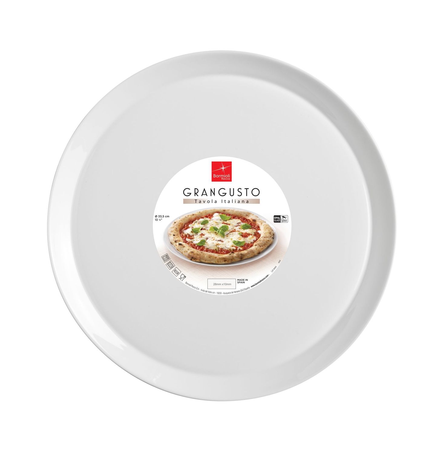 ASSIETTE A  PIZZA   GRANGUSTO 31,7CM