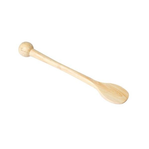 Lot de 200  SPATULE À MOUTARDE EN BUIS 9 CM