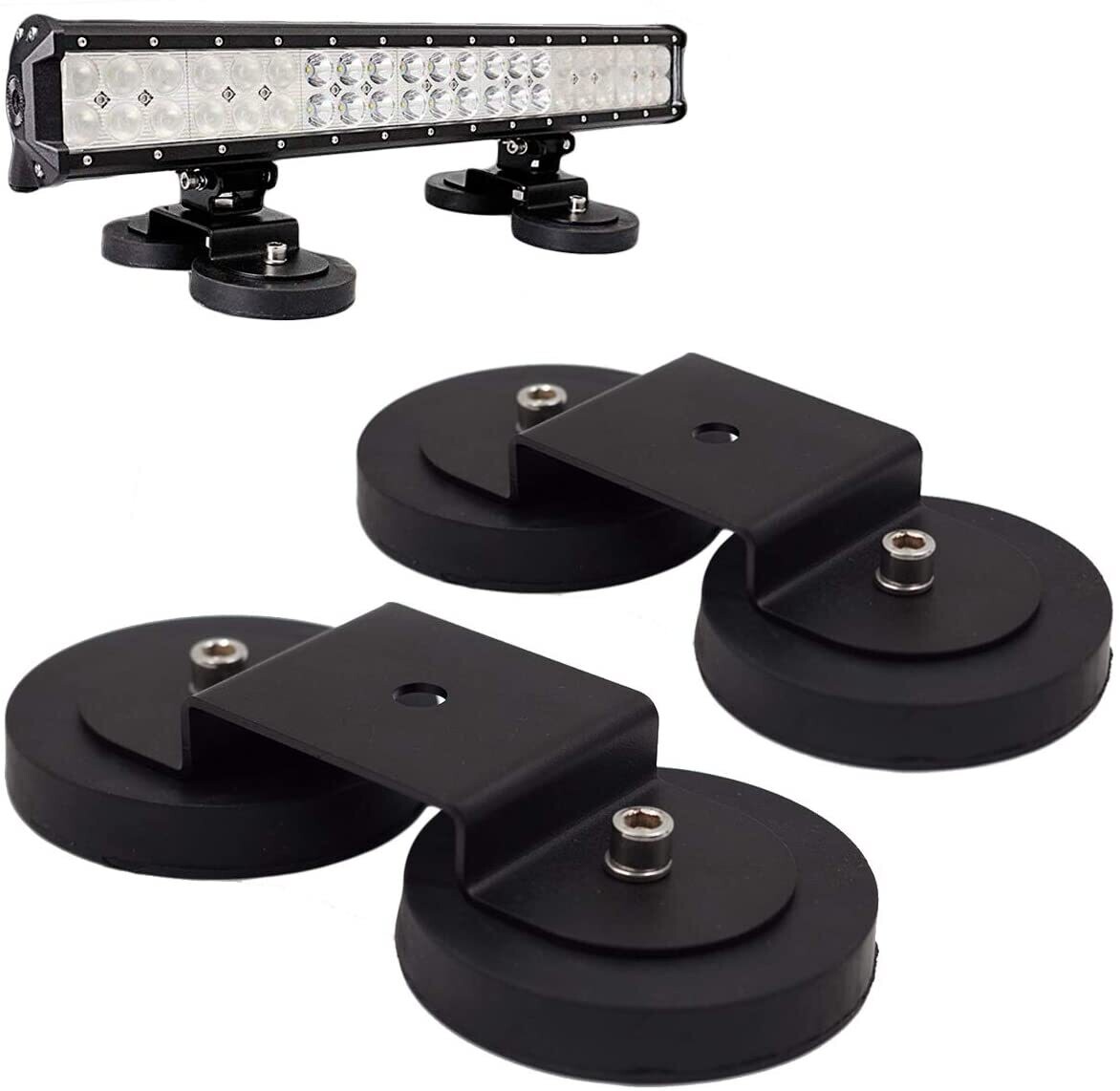 Magnetic Work Light Base (2 Pack)
