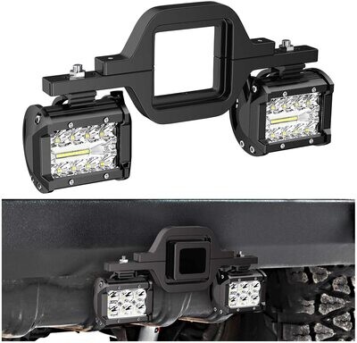LED Pods with Hitch Bracket (2 Pack) 4&quot; LED