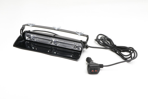 Whelen Avenger II Dual Dash/Deck Light - Single Color, Select LED COLORS (Left Side / Right Side): RED/RED, Cord Type: Cigarette Plug