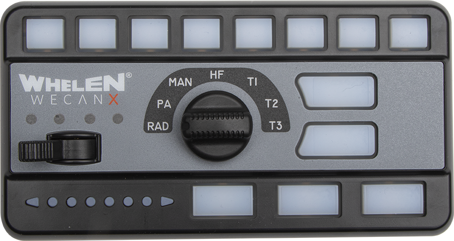 Whelen Cencom Core CCTL7 Control Head 21 Push Button &amp; Slide