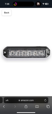 3 Watt LED Grille/Surface Mount WAREHOUSE CLEARANCE