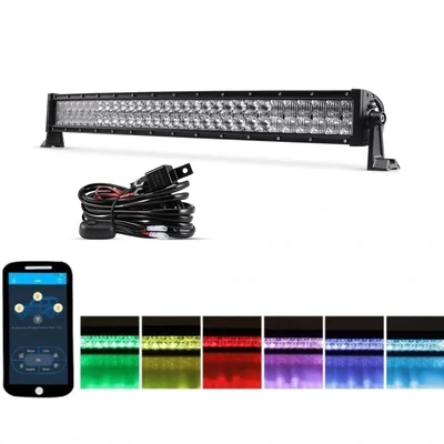 V-SERIES RGB COLOR CHANGING OFF ROAD LED LIGHT BAR
32&quot; 120 Watt Curved Bar