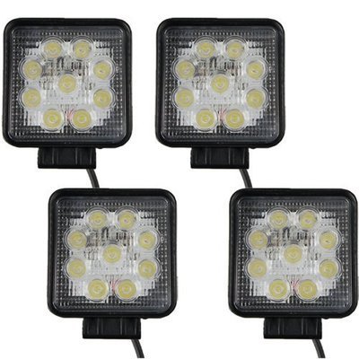 60 Degree LED Work/Flood Light 4 PACK