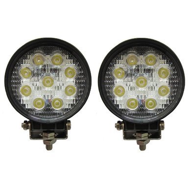 27 W Round LED WorkLight *PAIR*