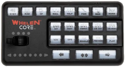 Whelen WeCanX CCTL 7 21 Button Control Head with Slide Switch