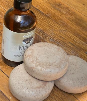 Warm Vanilla Artisan Soap Round