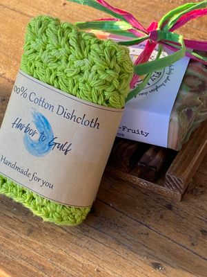 Soap + Wash Towel Gift Set
