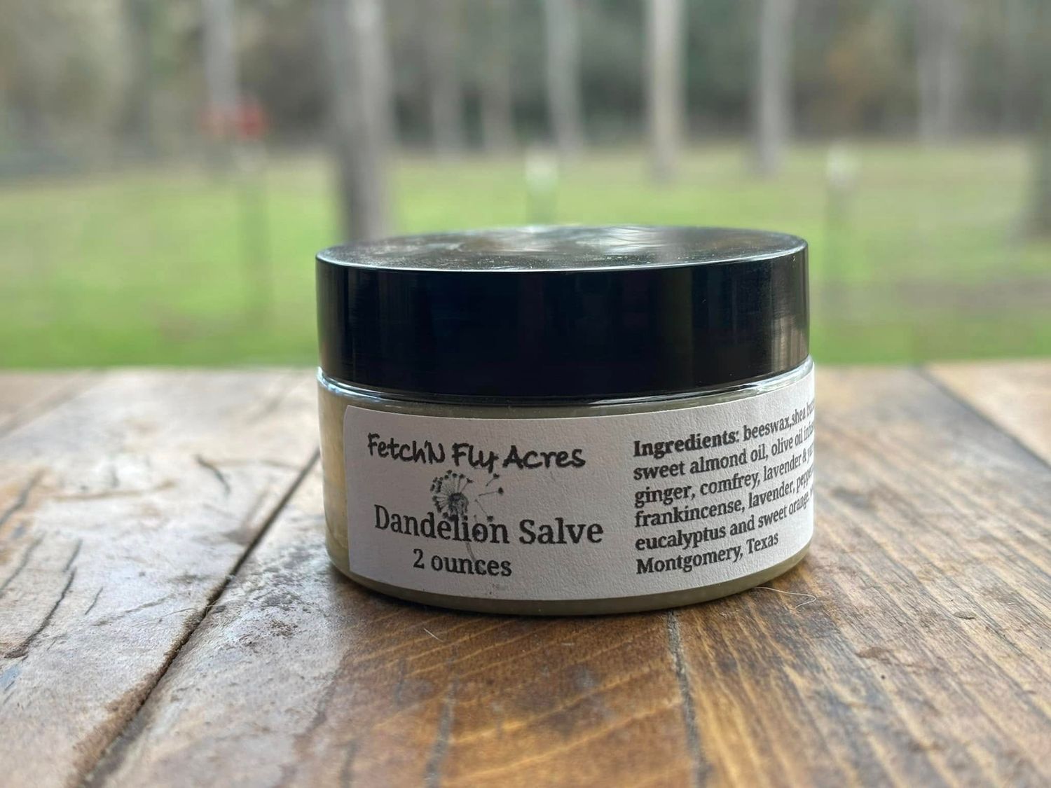 Dandelion &amp; Calendula All Purpose Salve 2 oz