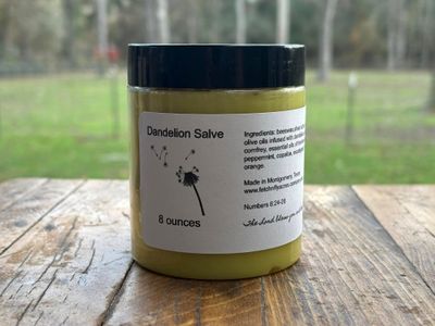 Dandelion Salve 8 Oz