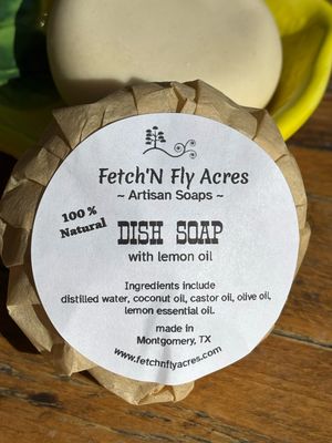 Solid Natural Dish Soap