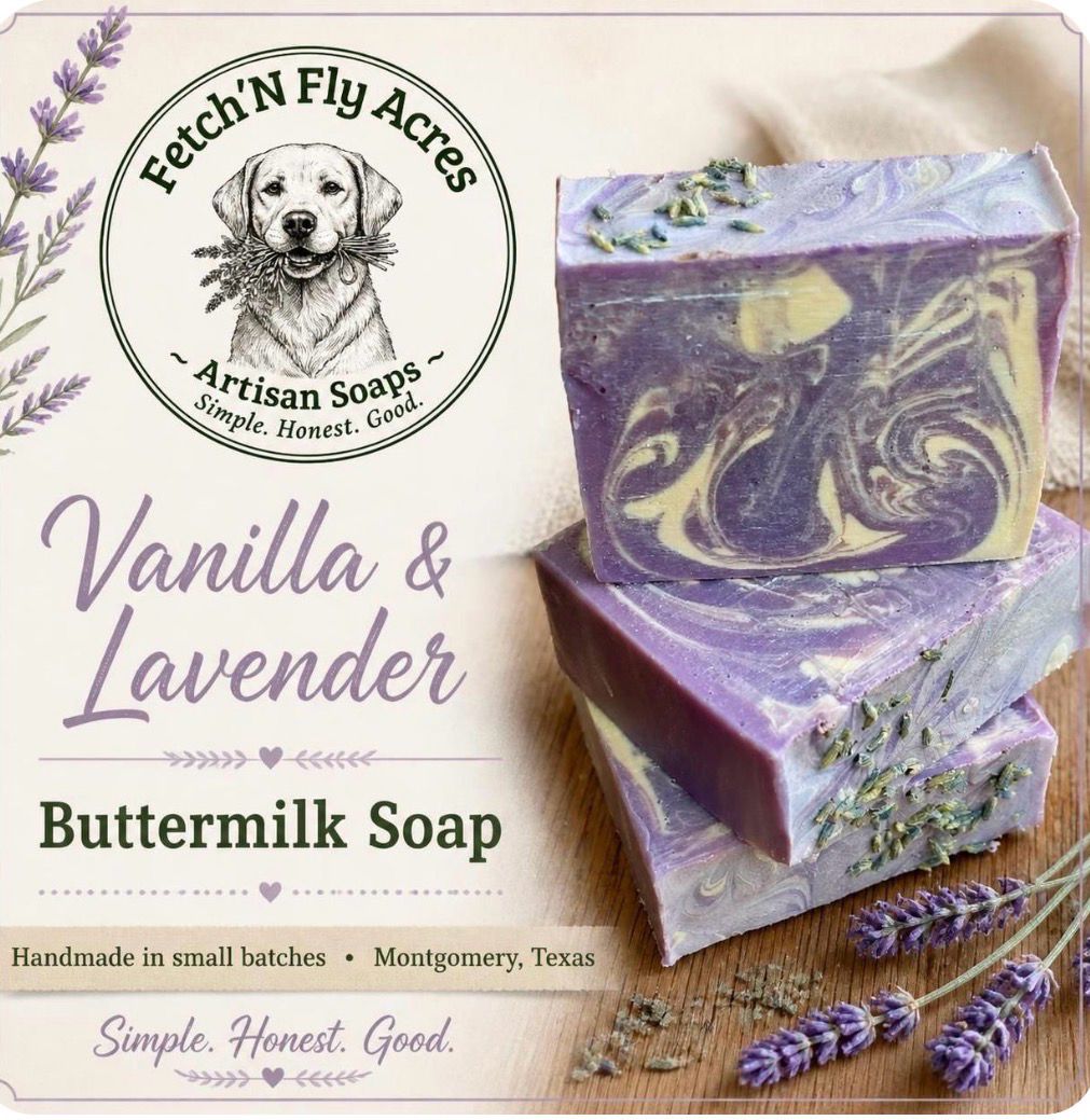 Lavender &amp; Vanilla Artisan soap