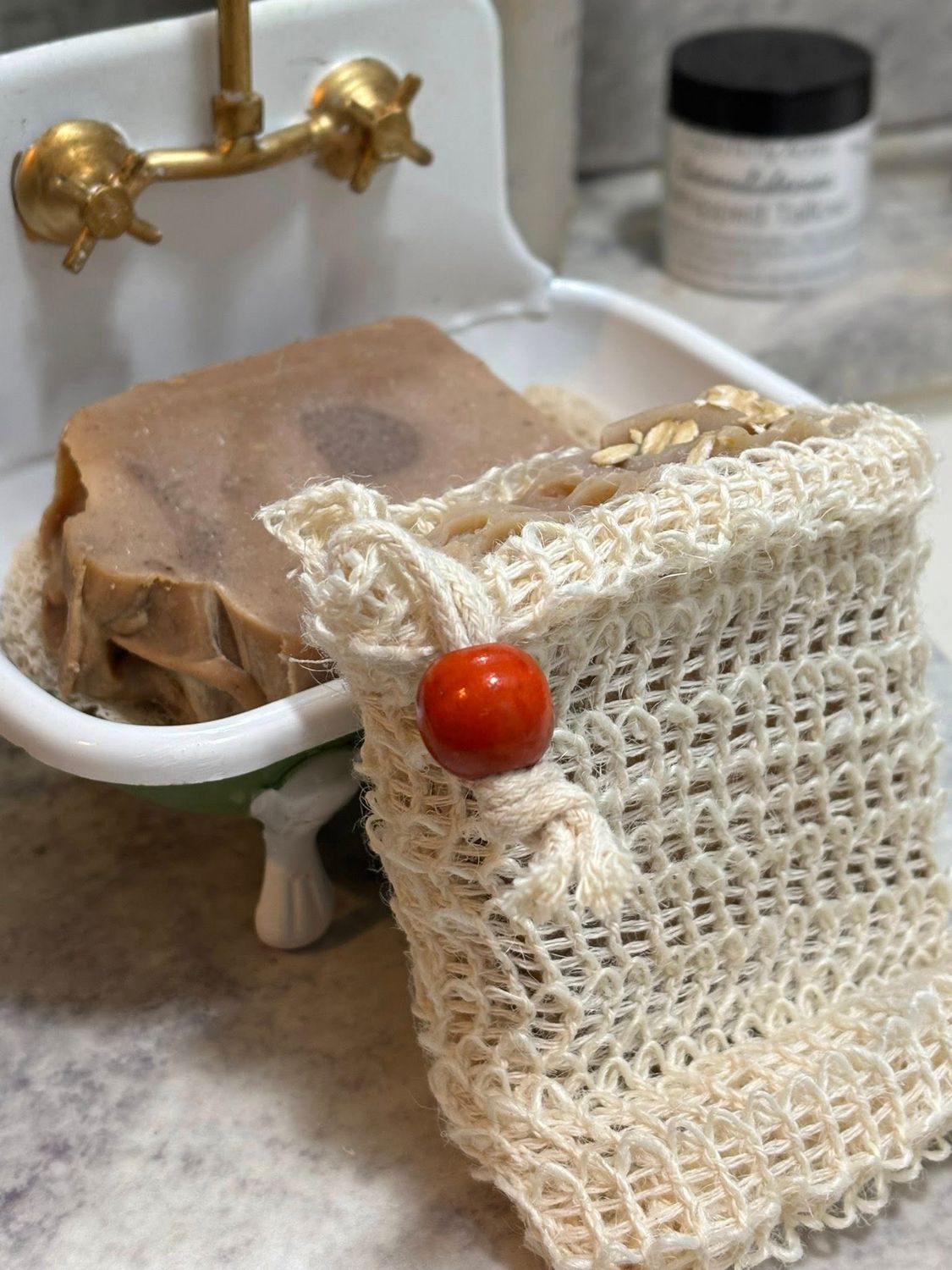 Sisal Soap Saver Sack