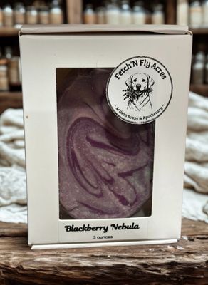 Raspberry Nubula Artisan Buttermilk Soap (ergonomically Friendly Ovals)