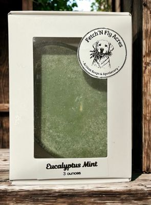 Eucalyptus Peppermint Buttermilk Artisan Soap (ergonomically Friendly Ovals)